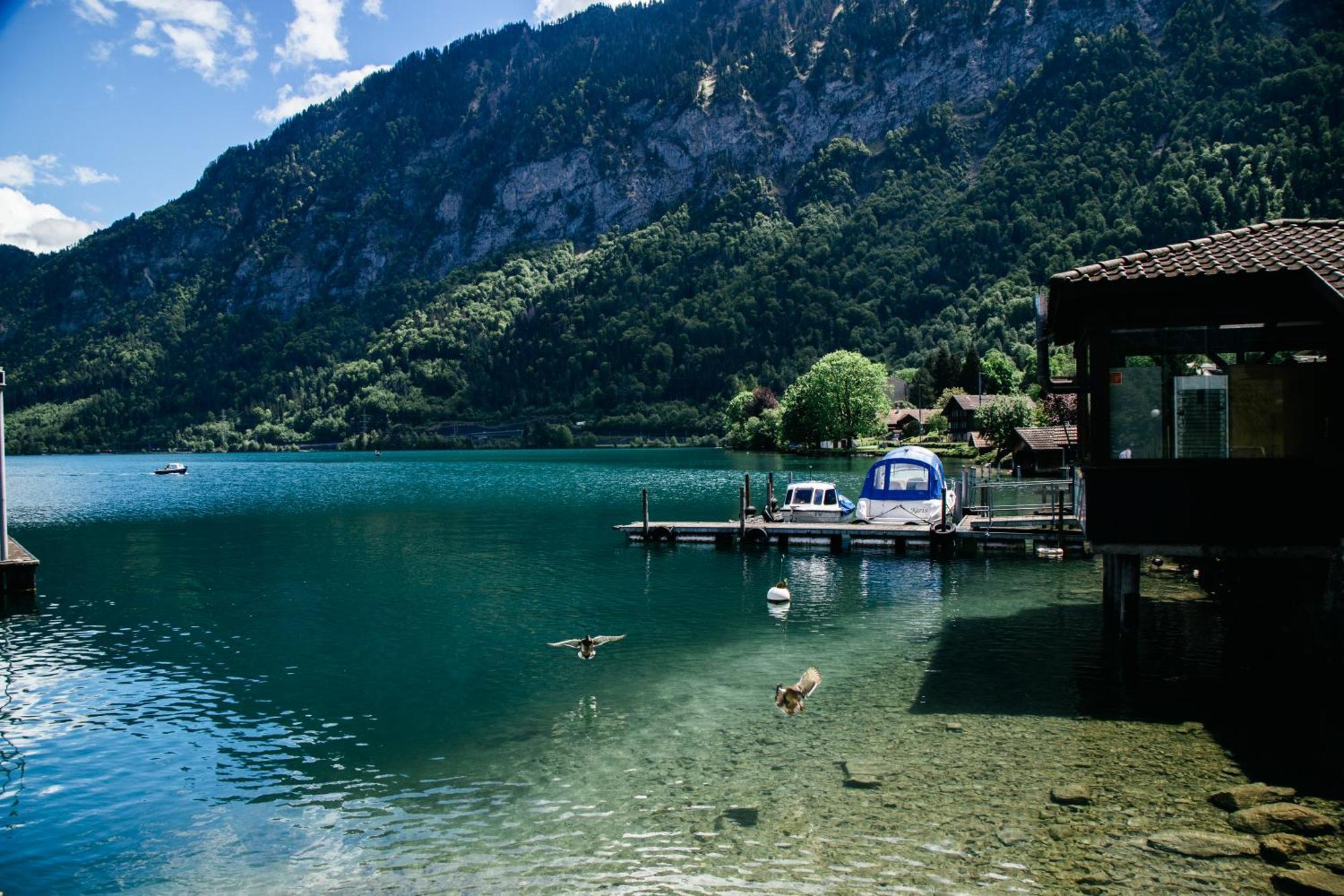 Au Bord Du Lac Därligen Zewnętrze zdjęcie